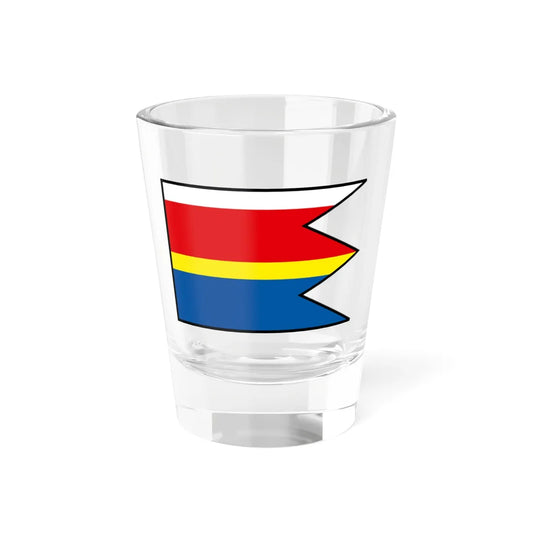 Nitrianska Blatnica Topolcany Flag (Slovakia) Shot Glass 1.5oz 1.5oz - Go Mug Yourself