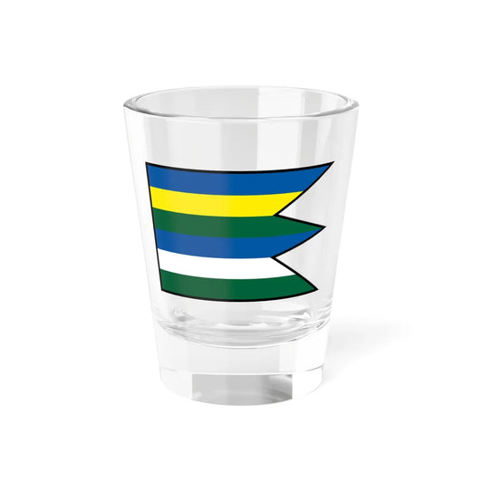 Nitrianske Rudno Prievidza Flag (Slovakia) Shot Glass 1.5oz 1.5oz - Go Mug Yourself