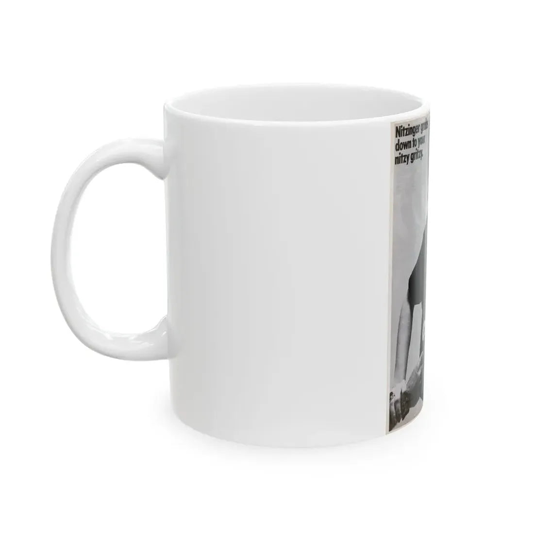 Nitzinger 1972 (Music Poster) White Coffee Mug - Go Mug Yourself