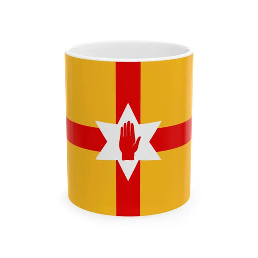 Niulstermerge (Ireland) White Coffee Mug 11oz - Go Mug Yourself