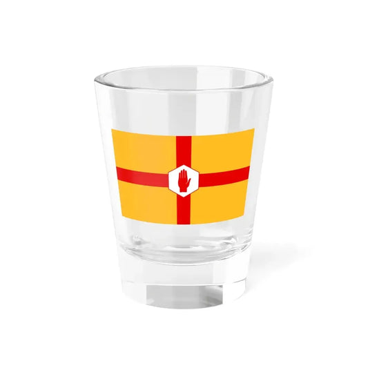 Niulstermergehexagon (Ireland) Shot Glass 1.5oz 1.5oz - Go Mug Yourself