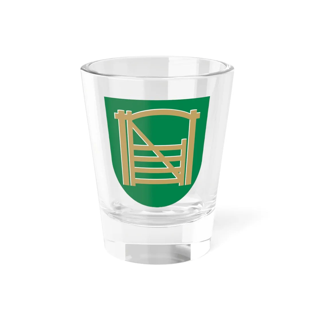 Nivala.vaakuna (Finland) (Coat of Arms) Shot Glass 1.5oz 1.5oz - Go Mug Yourself