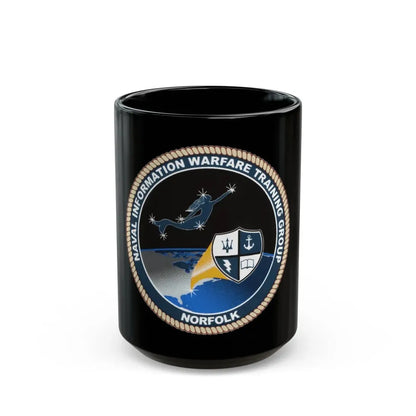 NIWTG Norfolk (U.S. Navy) Black Coffee Mug 15oz - Go Mug Yourself