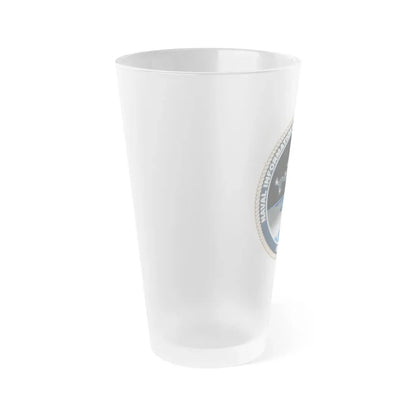 NIWTG Norfolk (U.S. Navy) Frosted Pint Glass 16oz - Go Mug Yourself