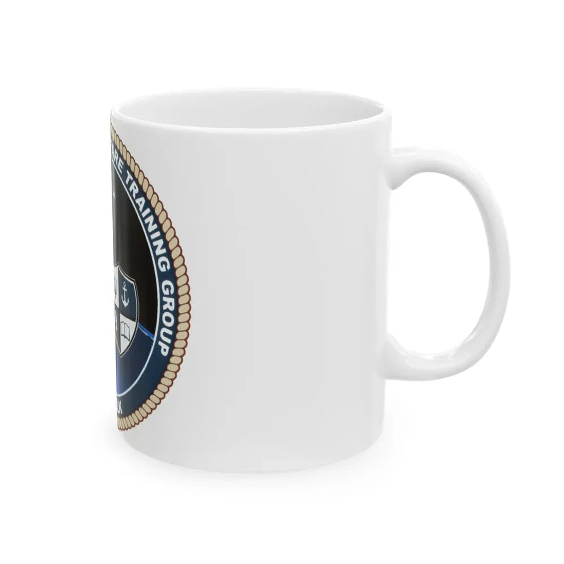 NIWTG Norfolk (U.S. Navy) White Coffee Mug - Go Mug Yourself