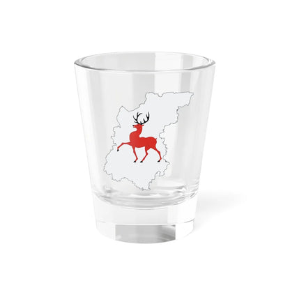 Nizh-obl-geo-stub (Russia) Shot Glass 1.5oz 1.5oz - Go Mug Yourself
