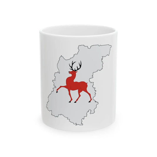 Nizh-obl-geo-stub (Russia) White Coffee Mug 11oz - Go Mug Yourself