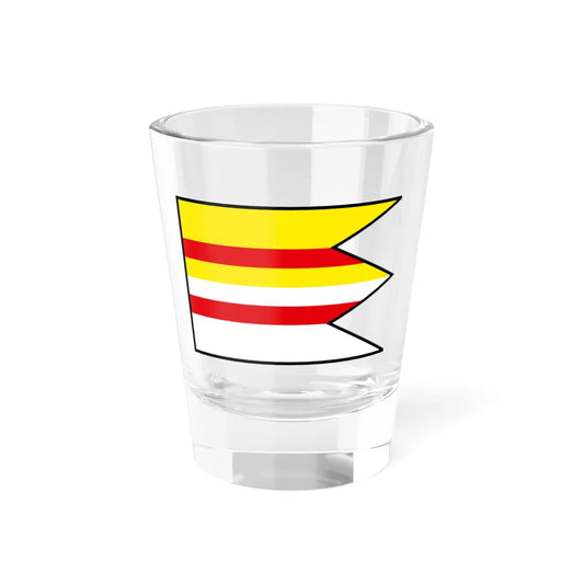 Nizna Boca Liptovsky Mikulas Flag (Slovakia) Shot Glass 1.5oz 1.5oz - Go Mug Yourself