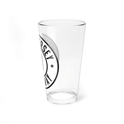 NJ 3 1927 (New Jersey) (Road Sign) Pint Glass 16oz - Go Mug Yourself