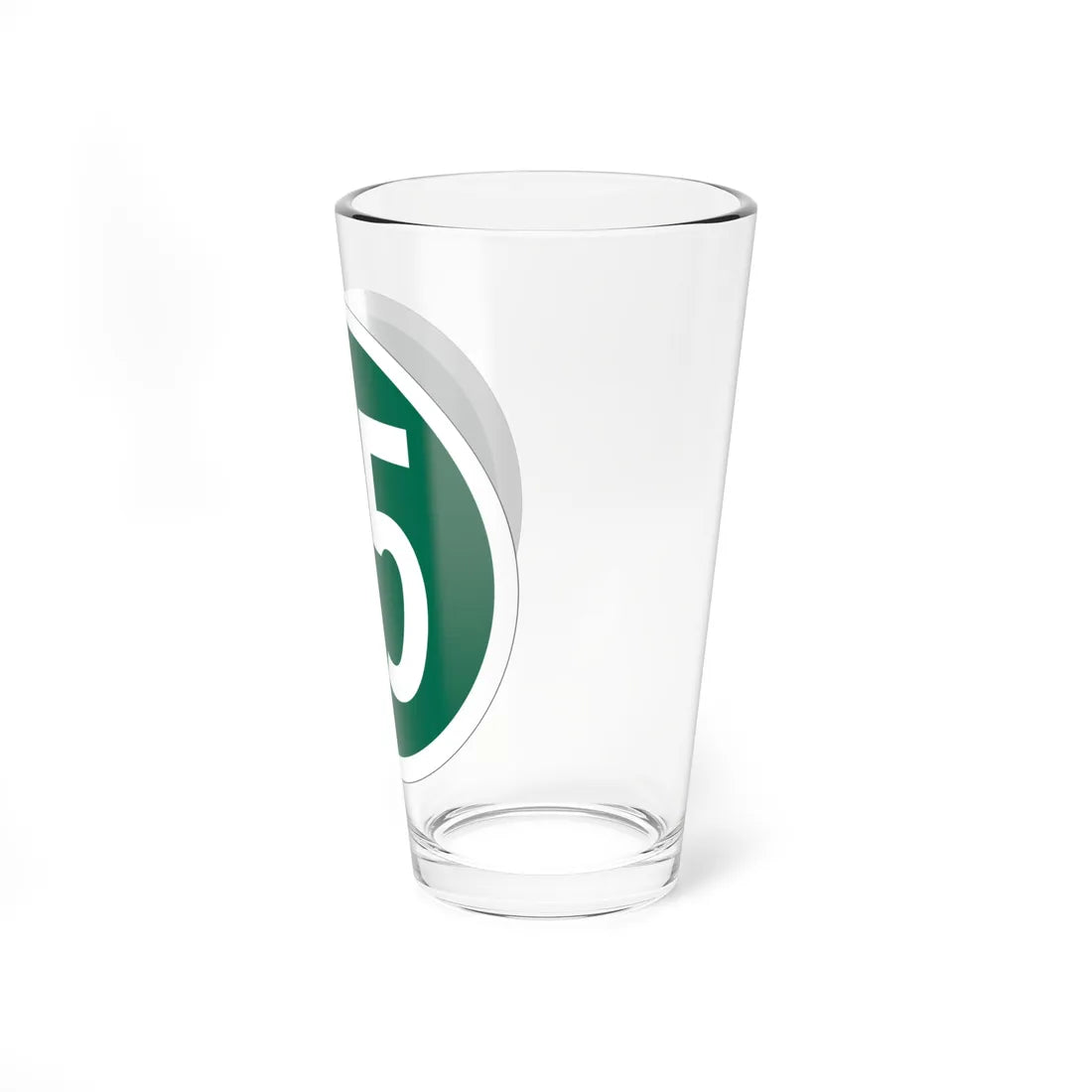 NJ 65 1956 (New Jersey) (Road Sign) Pint Glass 16oz - Go Mug Yourself