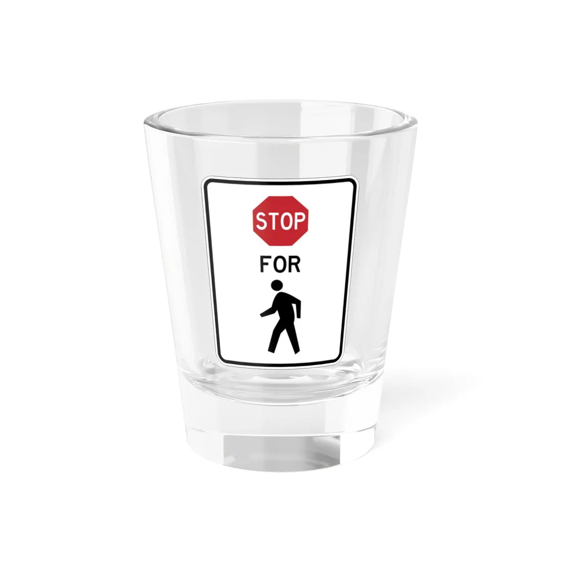 NJ Road sign RNJ9-9S (New Jersey) (Road Sign) Shot Glass 1.5oz 1.5oz - Go Mug Yourself
