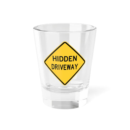 NJ Road sign WNJ25-2 (New Jersey) (Road Sign) Shot Glass 1.5oz 1.5oz - Go Mug Yourself