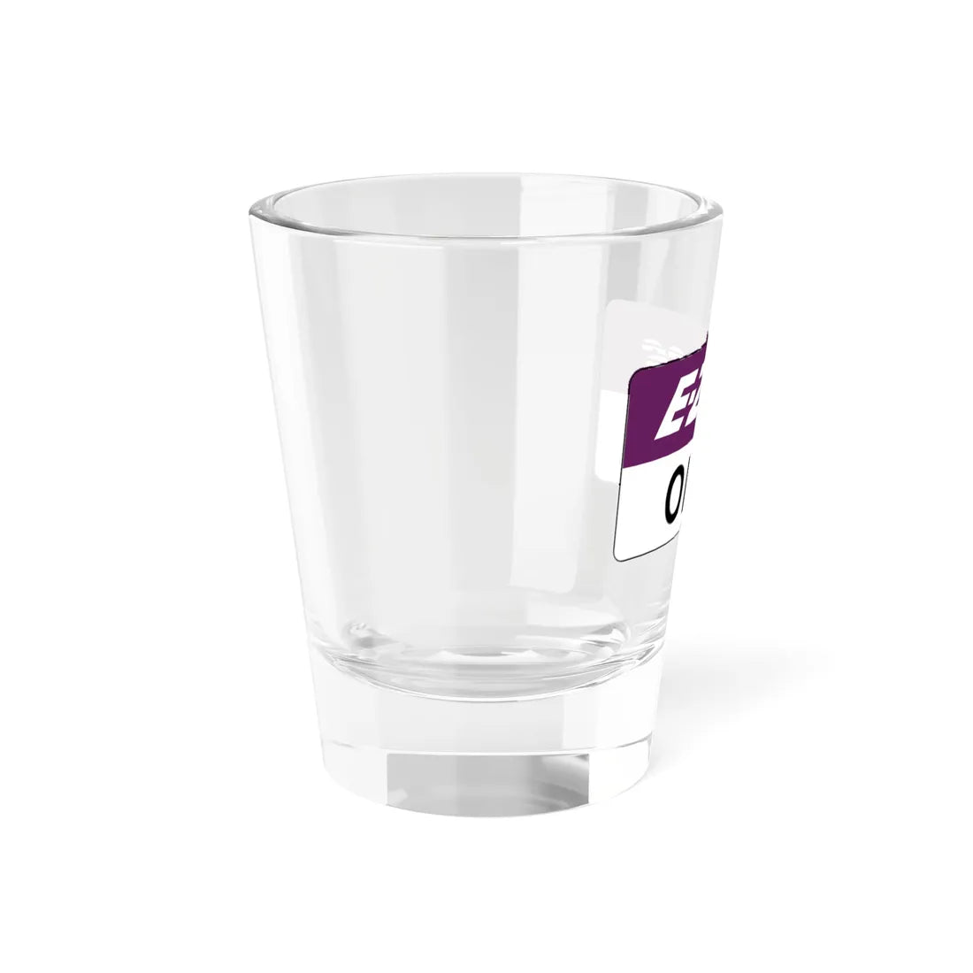 NJ Turnpike EZPASS Toll Booth Sign (New Jersey) (Road Sign) Shot Glass 1.5oz - Go Mug Yourself