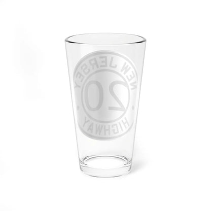 NJ X 1926 (New Jersey) (Road Sign) Pint Glass 16oz - Go Mug Yourself