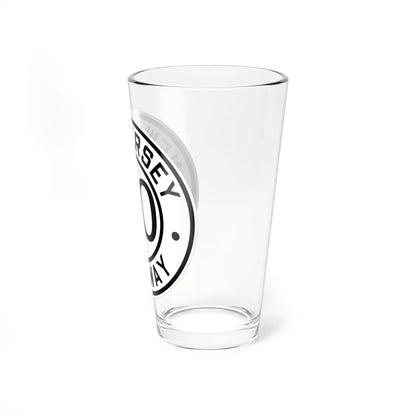 NJ X 1926 (New Jersey) (Road Sign) Pint Glass 16oz - Go Mug Yourself