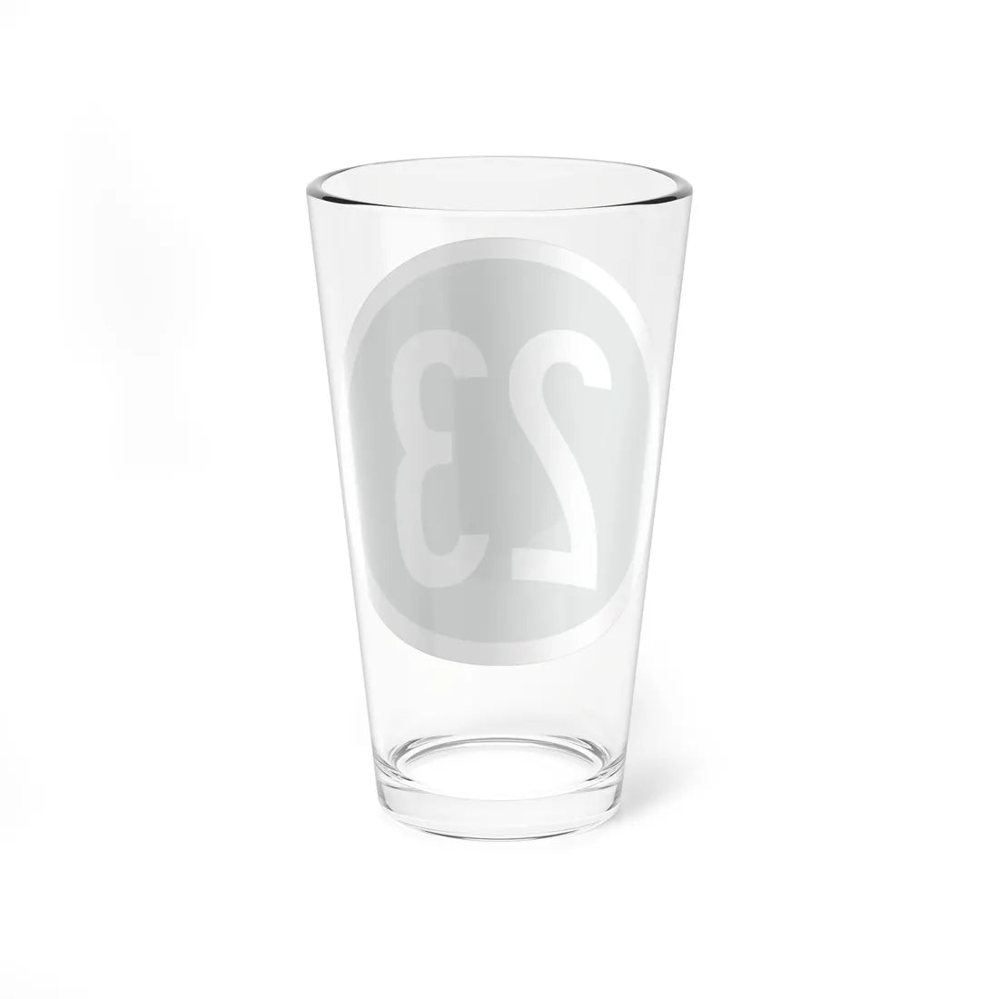 NJ X 1956 template (New Jersey) (Road Sign) Pint Glass 16oz - Go Mug Yourself