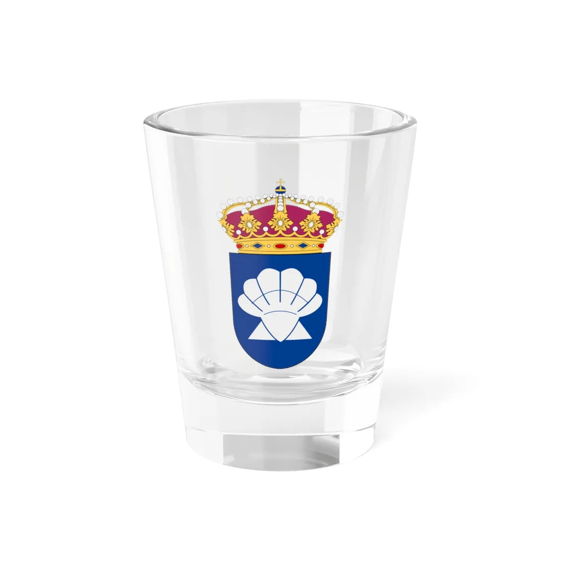 Njord statsisbrytare vapen (Sweden) (Coat of Arms) Shot Glass 1.5oz 1.5oz - Go Mug Yourself