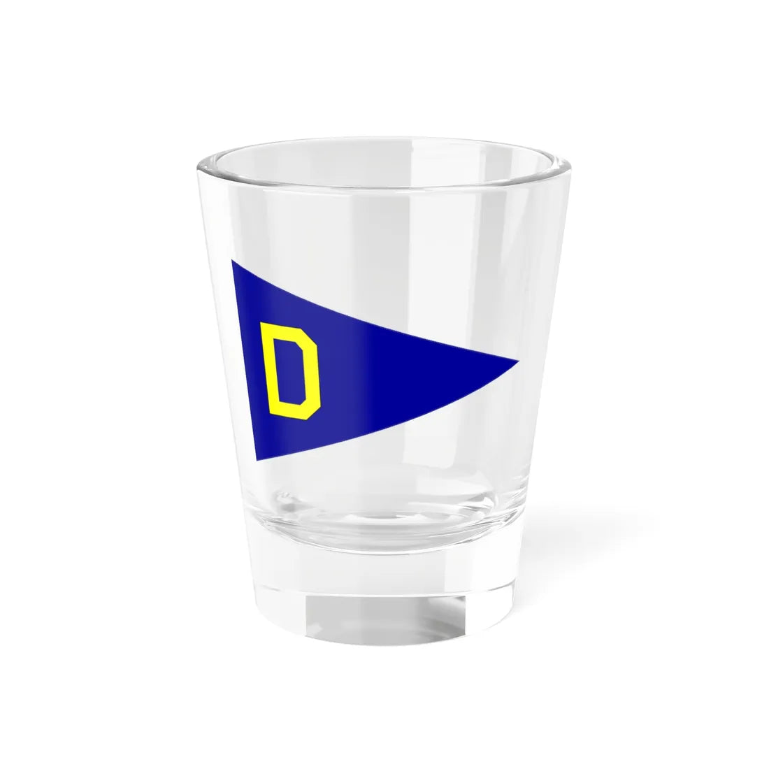 NL KM flag Division commander (Netherlands) Shot Glass 1.5oz 1.5oz - Go Mug Yourself