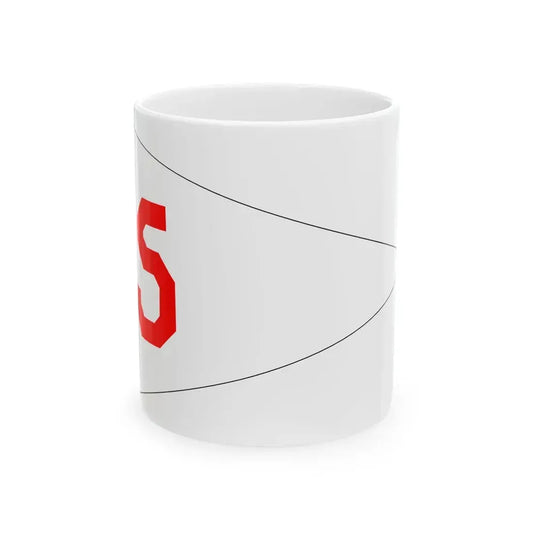 NL KM flag Squadron commander (Netherlands) White Coffee Mug 11oz - Go Mug Yourself