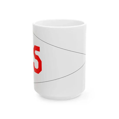 NL KM flag Squadron commander (Netherlands) White Coffee Mug 15oz - Go Mug Yourself