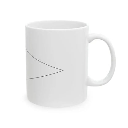 NL KM flag Squadron commander (Netherlands) White Coffee Mug - Go Mug Yourself