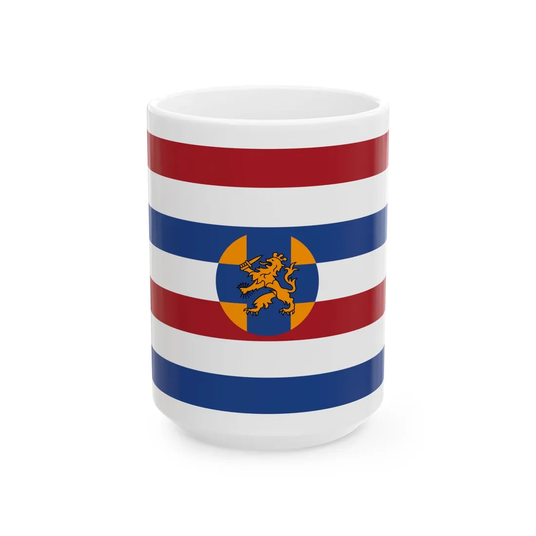 NL Onderscheidingsvlag IGK (Netherlands) White Coffee Mug 15oz - Go Mug Yourself