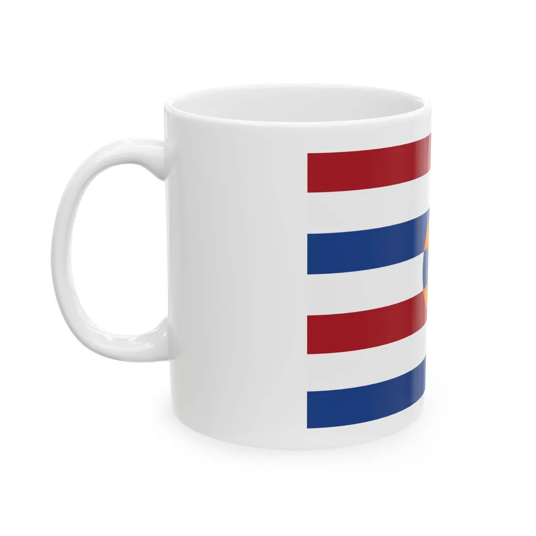 NL Onderscheidingsvlag IGK (Netherlands) White Coffee Mug - Go Mug Yourself