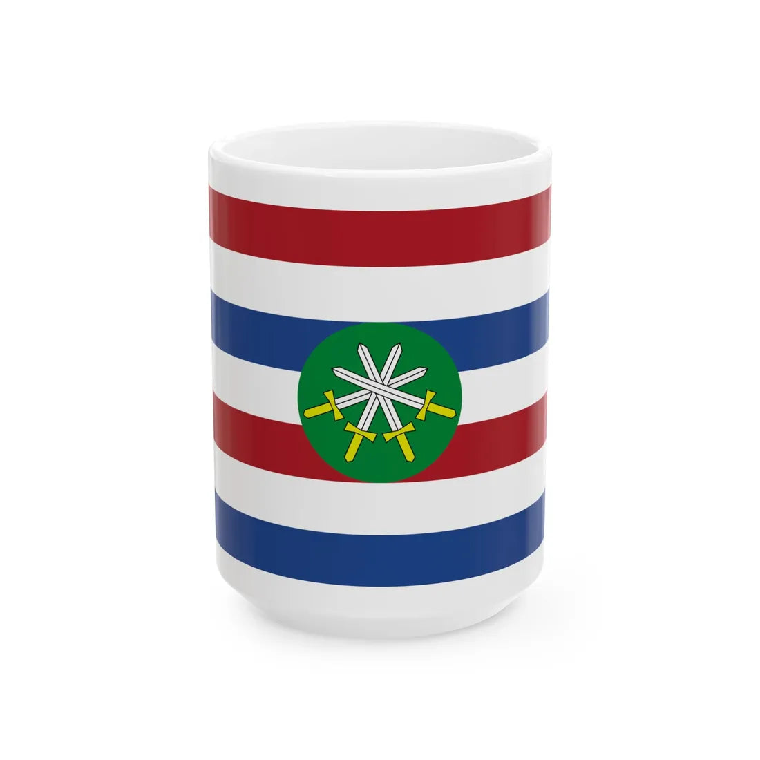 NL-VLAG-CDS (Netherlands) White Coffee Mug 15oz - Go Mug Yourself