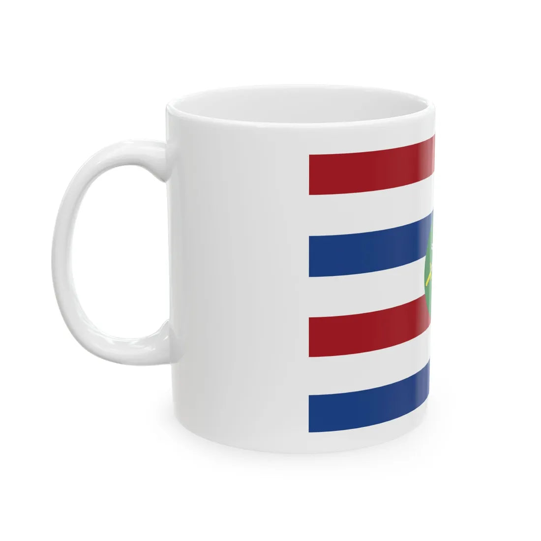 NL-VLAG-CDS (Netherlands) White Coffee Mug - Go Mug Yourself