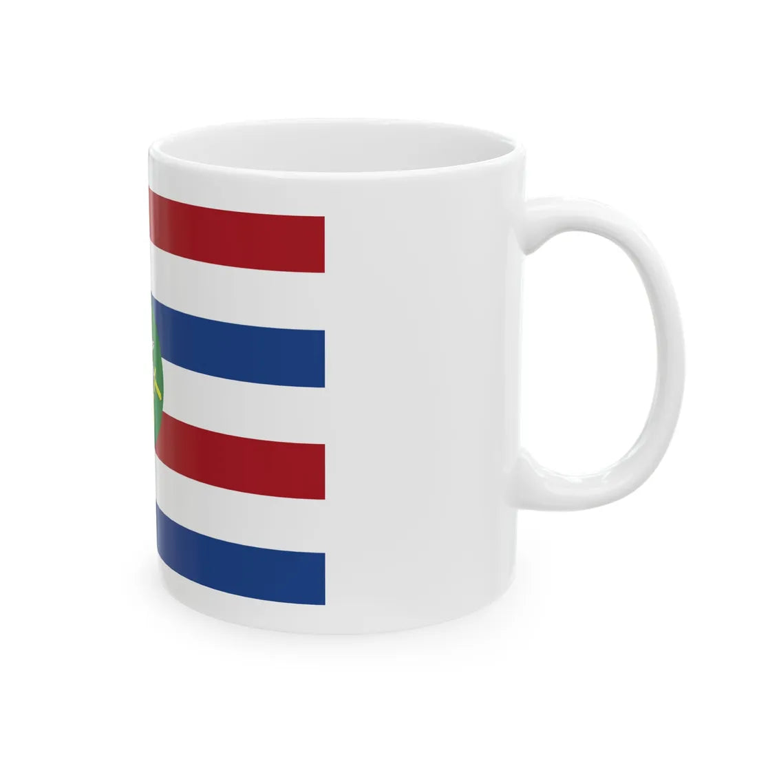 NL-VLAG-CDS (Netherlands) White Coffee Mug - Go Mug Yourself