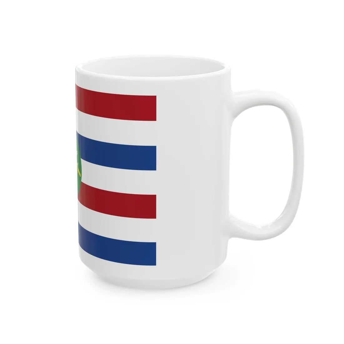 NL-VLAG-CDS (Netherlands) White Coffee Mug - Go Mug Yourself