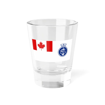 NLC Flag 1965-2011 (Canada) Shot Glass 1.5oz 1.5oz - Go Mug Yourself