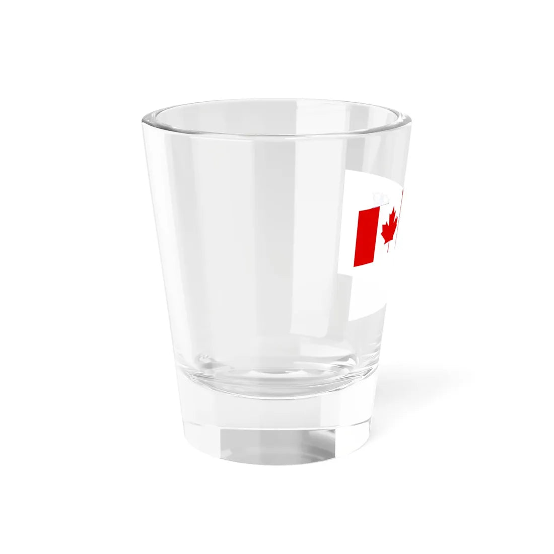 NLC Flag 1965-2011 (Canada) Shot Glass 1.5oz - Go Mug Yourself