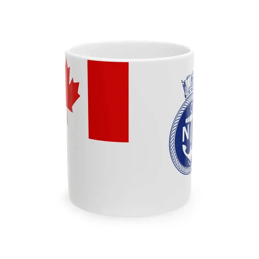 NLC Flag 1965-2011 (Canada) White Coffee Mug 11oz - Go Mug Yourself