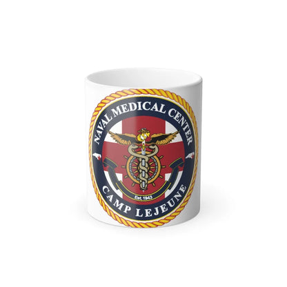 NMC CAMP LEJEUNE (U.S. Navy) Color Changing Mug 11oz-11oz-Go Mug Yourself