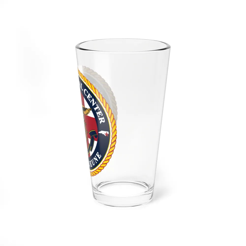 NMC CAMP LEJEUNE (U.S. Navy) Pint Glass 16oz-Go Mug Yourself