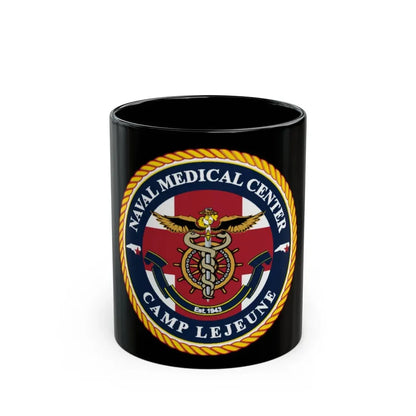 NMC CAMP LEJEUNE (U.S. Navy) Black Coffee Mug 11oz - Go Mug Yourself