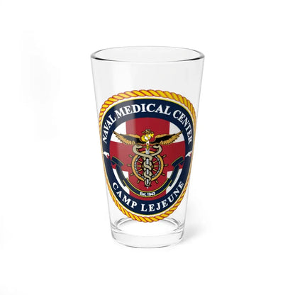 NMC CAMP LEJEUNE (U.S. Navy) Pint Glass 16oz 16oz - Go Mug Yourself