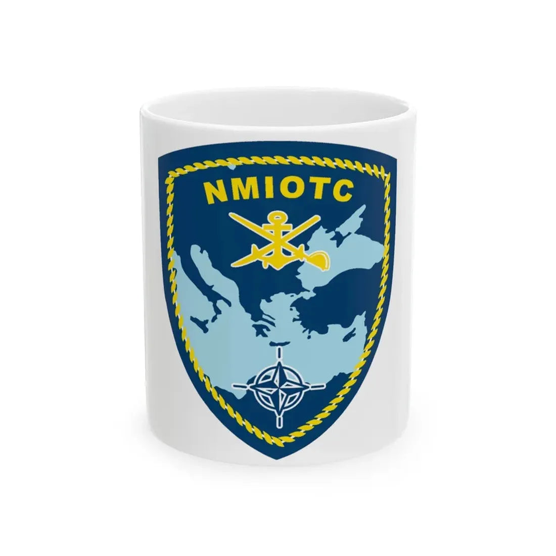 NMIOTC (U.S. Navy) White Coffee Mug 11oz - Go Mug Yourself
