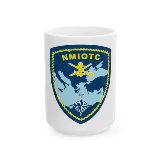 NMIOTC (U.S. Navy) White Coffee Mug 15oz - Go Mug Yourself