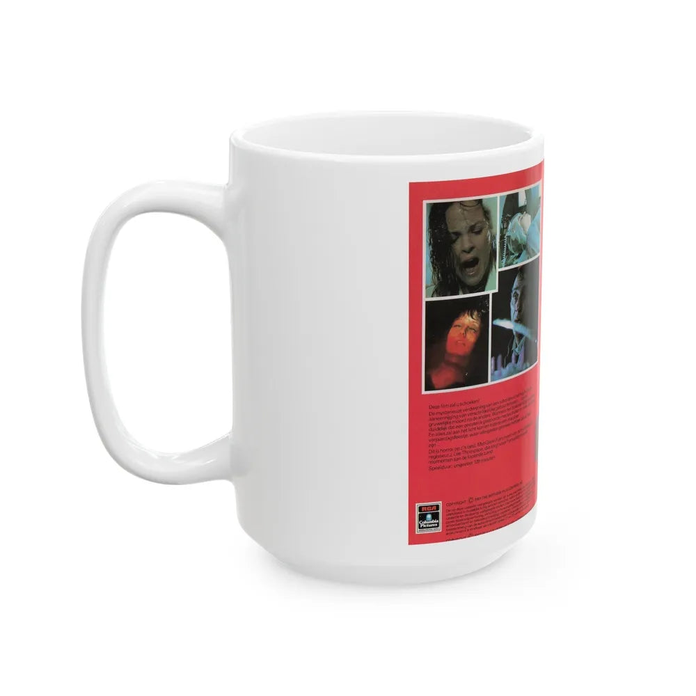 NMOORD VERJAARDAG (VHS COVER) - White Coffee Mug-Go Mug Yourself