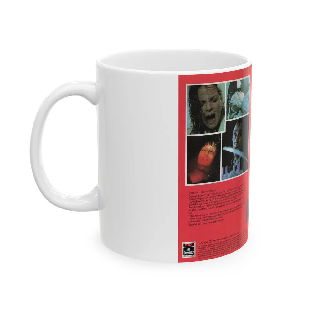 NMOORD VERJAARDAG (VHS COVER) - White Coffee Mug-Go Mug Yourself