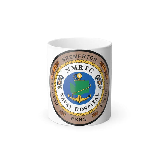 NMRTC Naval Hospital Bremerton (U.S. Navy) Color Changing Mug 11oz-11oz-Go Mug Yourself