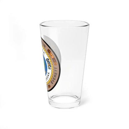 NMRTC Naval Hospital Bremerton (U.S. Navy) Pint Glass 16oz - Go Mug Yourself