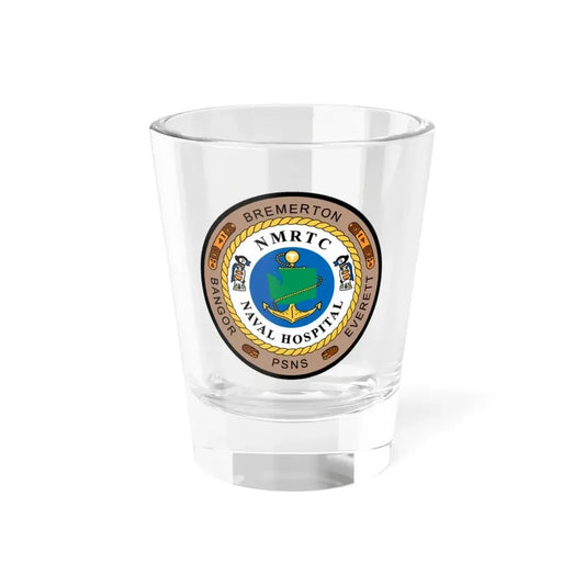 NMRTC Naval Hospital Bremerton (U.S. Navy) Shot Glass 1.5oz 1.5oz - Go Mug Yourself