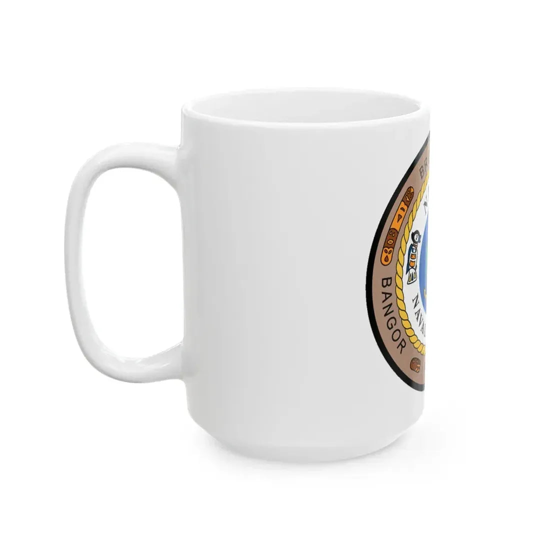 NMRTC Naval Hospital Bremerton (U.S. Navy) White Coffee Mug - Go Mug Yourself