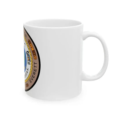 NMRTC Naval Hospital Bremerton (U.S. Navy) White Coffee Mug - Go Mug Yourself