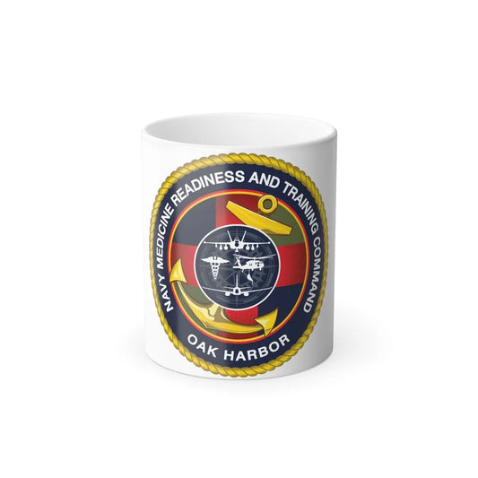 NMRTC Oak Harbor (U.S. Navy) Color Changing Mug 11oz-11oz-Go Mug Yourself