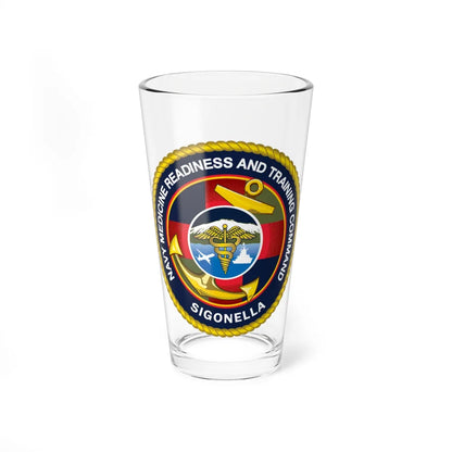 NMRTC Sigonella (U.S. Navy) Pint Glass 16oz-16oz-Go Mug Yourself