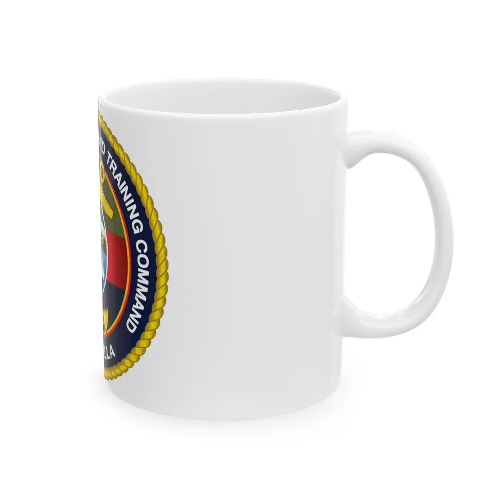 NMRTC Sigonella (U.S. Navy) White Coffee Mug-Go Mug Yourself